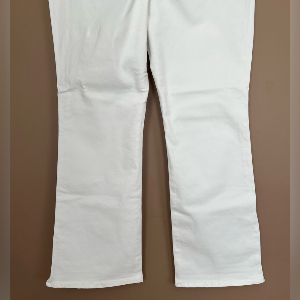 {NYDJ} Barbara Bootcut Jeans with Side Slits in White - Womens 16 - NWT - Picture 6 of 12